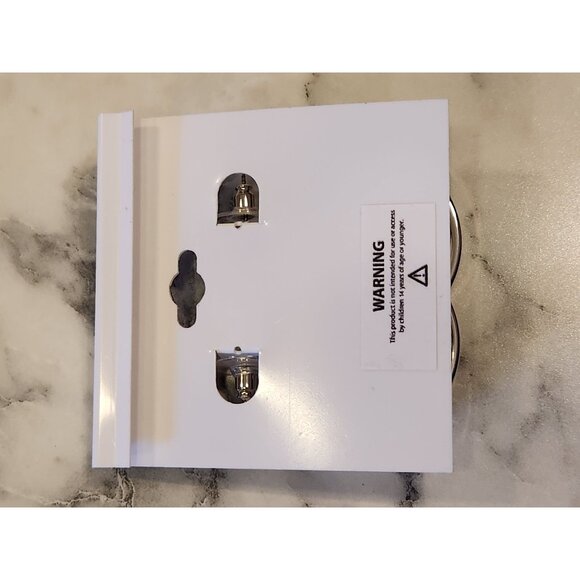 Gloria Vanderbilt Silver-Tone Hoop Earrings With Clear Backings - Picture 3 of 5